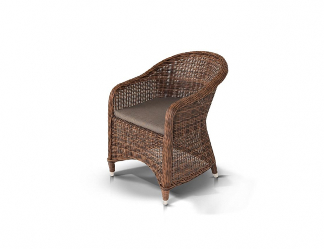 Кресло из ротанга 4SIS Равенна коричневый (Арт.YH-C1103W)